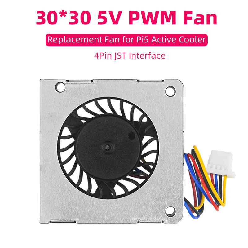 Raspberry Pi Water Cooling Kit - 라즈베리 파이 5 PWM 팬 Pi5